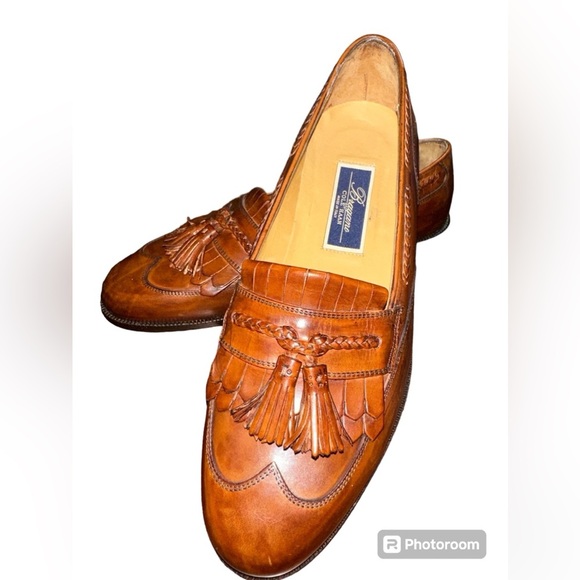 Bragano  by Cole Haan Mens brown Kiltie Tassel Loafers Sz. 9 1/2 main image 7
